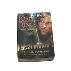 Lord Of The Rings TCG CCG Fellowship of the Ring Aragorn 63 Card Starter Deck - Image 1