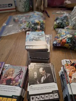 DC Dicemasters lot 750+ dice and 600+ cards w/ 33 rares and 10 promos - Image 2