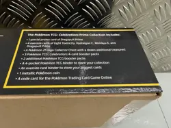 Pokemon TCG Celebrations Prime Collection Box - GAME Exclusive - Factory Sealed - Image 3