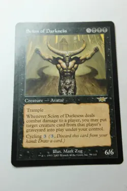 MTG Scion of Darkness x1- -Legions-Lightly Played - Image 1