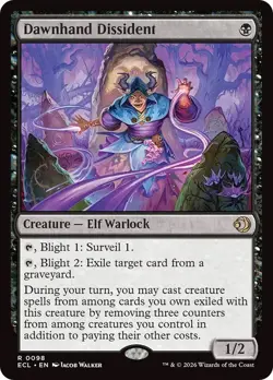 Dawnhand Dissident [Lorwyn Eclipsed] MTG - Image 1