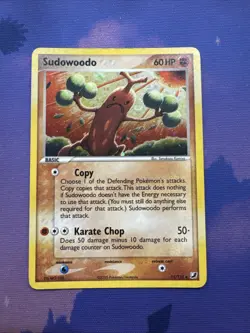 Sudowoodo 15/115 Pokemon EX Unseen Forces Holo MP - Image 1