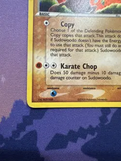Sudowoodo 15/115 Pokemon EX Unseen Forces Holo MP - Image 5