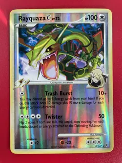 Rayquaza C 8/147 Supreme Victors Cosmos Holo Rare Pokemon Card - Image 1