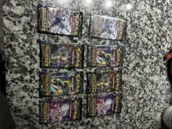Pokemon Sun And Moon Lost Thunder 4 Pack Full Art Set Sealed - Image 1