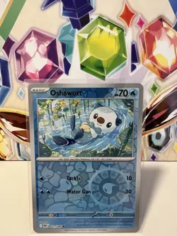Oshawott 021/086 Common Reverse Holo - Pokemon TCG White Flare - NM - Image 1