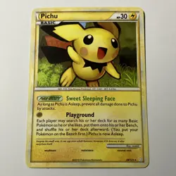 Pokemon TCG - Pichu Heartgold & Soulsilver 28/123 Regular Rare LP / NM - Image 4