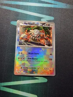 Heatran (Master Ball Pattern) - 068/131 - Uncommon - Reverse Holo NM TCG Pokemon - Image 2