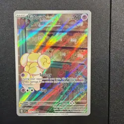 Pokemon: Fidough Secret Rare Full Art Holo Scarlet & Violet 213/198 (Near Mint) - Image 1