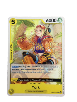 New: One Piece CCG York OP07-110 500 Years in the Future Regular Common - Image 1