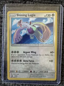 Pokemon TCG Shining Lugia SM82 Black Star Promo Holo - Image 1