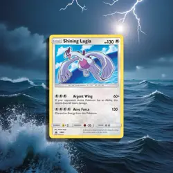 Pokemon TCG Shining Lugia SM82 Promo English Shining Legends Holo 2017 NM - Image 1