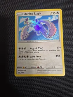 Pokemon TCG Shining Lugia SM82 - 2017 Shining Legends Promo - Holo Rare - Image 1