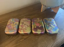 Pokemon TCG 151 Mini Tins x 4 - Brand New Sealed - Image 1