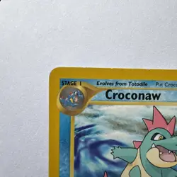 Croconaw 32/111 | Neo Genesis | Uncommon Pokemon Card | MP - Image 3