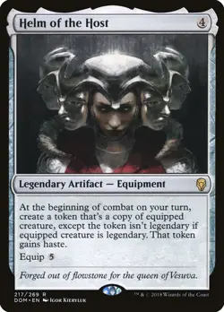 MTG Helm of the Host - Dominaria #217 - Image 1