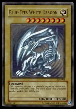 Yu-Gi-Oh TCG Starter Deck: Kaiba #SDK-001 Blue-Eyes White Dragon Ultra Rare HP - Image 1