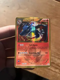 Pokemon Charizard 136/135 Plasma Storm Secret Rare 2012 HP - Image 1