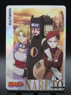 Sand Ninja NRV01-PTR-012L3 English Naruto Kayou Card Heavens Scroll NM - Image 1