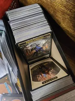 Magic: The Gathering Khans of Tarkir Card Lot w/ Tokens, Box, Force of Virtue - Image 3
