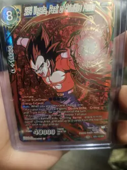 SS4 Vegeta, Peak Of Primitive Power SCR Mythic Alt Art Dragon Ball Super Card NM - Image 2