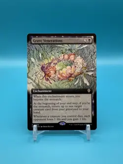Grave Venerations (Extended Art) | Commander: Lorwyn Eclipsed - Regular - Image 1