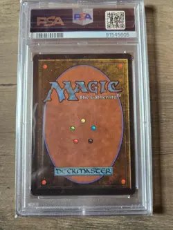 MTG Graded Magic The Gathering | Unlimited - WHEEL OF FORTUNE | PSA MINT 9 - Image 2