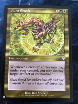 Aura Shards (INV) The List Reprints Regular NM-M Unplayed MTG - Image 1