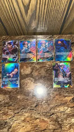 One Piece TCG SEC & SR Lot - Image 1