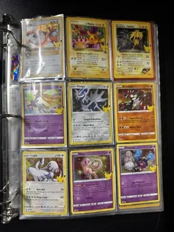 Pokemon Celebrations Master Set Nm + Promos 66 Cards 3 Jumbo Cards With Binder - Image 4