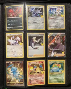Pokemon Celebrations Complete Master set 50/50 With Binder + Promos - Image 3