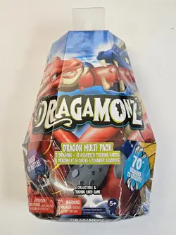 DRAGAMONZ MINI FIGURE MYSTERY 3 PACK 18 TRADING CARDS SPIN MASTER 2019 PKG WEAR 778988169698 - Image 5