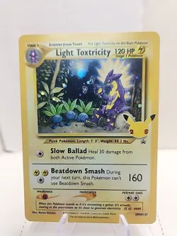 Light Toxtricity SWSH137 SWSH: Sword & Shield Promo Cards Holo - Image 1