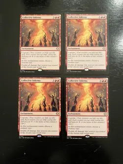 Collective Inferno X4X NM/M Lorwyn Eclipsed ECL Magic Gathering MTG - Image 1