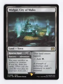 Midgar, City of Mako 0286 (R) MTG Final Fantasy (FIN) (EN) - Image 1