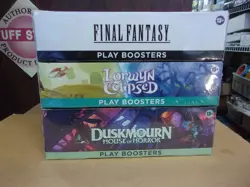 MTG FINAL FANTASY + LORWYN + DUSKMOURN PLAY BOOSTER BOXES - Image 1