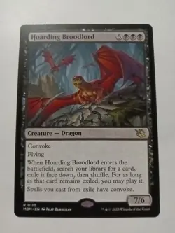 Hoarding Broodlord #110 (NM) March of the Machine MOM Magic MTG - Image 1