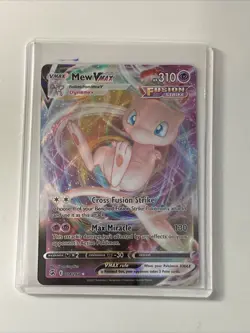 Pokemon TCG Mew VMAX 114/264 Swsh08: Fusion Strike Holo Ultra Rare - Image 1