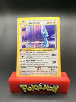Dragonair 18/102 1st Edition Base Set NM Spanish Pokemon Fast Ship - Image 1