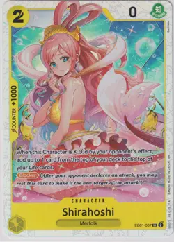 Shirahoshi (Reprint) EB01-057 Premium Booster -The Best- Vol. 2 Foil - Image 1
