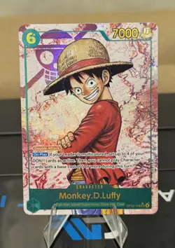 One Piece TCG Monkey D Luffy OP13-118 SEC Alt Art Eng Near Mint - Image 1