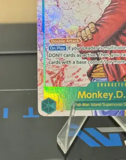 One Piece TCG Monkey D Luffy OP13-118 SEC Alt Art Eng Near Mint - Image 5