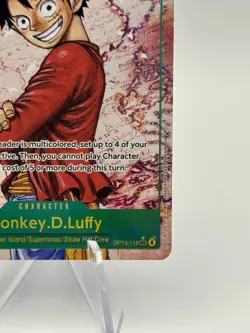 One Piece TCG Monkey D Luffy OP13-118 SEC Alt Art English Near Mint - Image 4