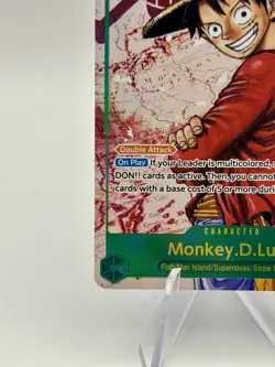 One Piece TCG Monkey D Luffy OP13-118 SEC Alt Art English Near Mint - Image 5