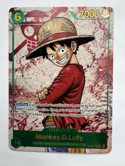 One Piece TCG Monkey D Luffy OP13-118 SEC Alt Art Eng Near Mint - Image 1