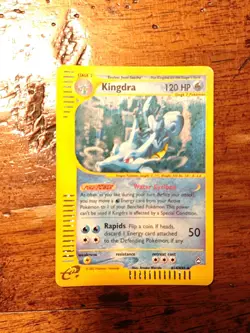 KINGDRA H14/H32 HOLO Skyridge English Pokemon Rare Card Near-Mint - Image 3