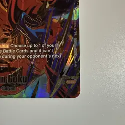 Son Goku 1st Anniversary FB02-119 English SR Fusion World Promo Card Dragon Ball - Image 4