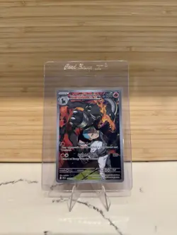 Pokemon TCG Team Rockets Houndoom Illustration Rare Card 191/182 Destined Rivals - Image 1