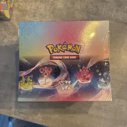 Pokemon TCG Paldean Fates sealed Mini Tin Display Case (x10 Tins) - Brand New - Image 1