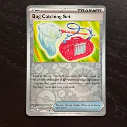 Bug Catching Set 143/167 Pokemon Twilight Masquerade SV Reverse Holo Uncommon NM - Image 1
